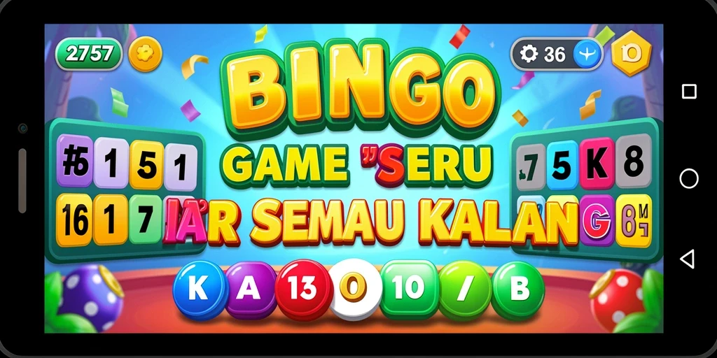 Screenshot 2757 menampilkan gameplay Bingo yang mengasyikkan dan interaktif.