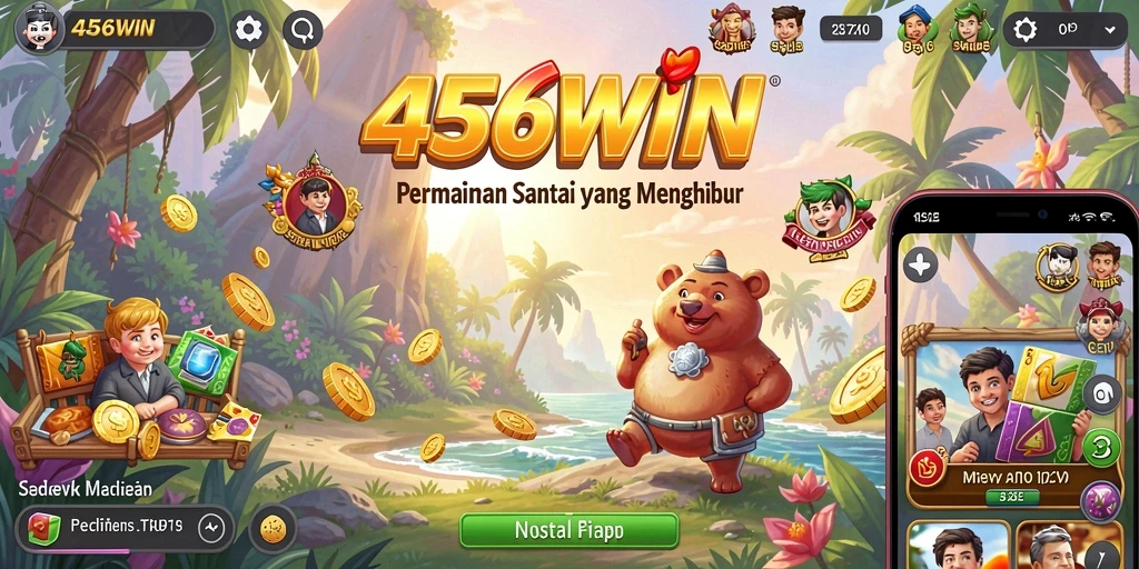 Tampilan utama gameplay <strong>456WIN</strong> dengan berbagai level menarik dan grafis ceria.