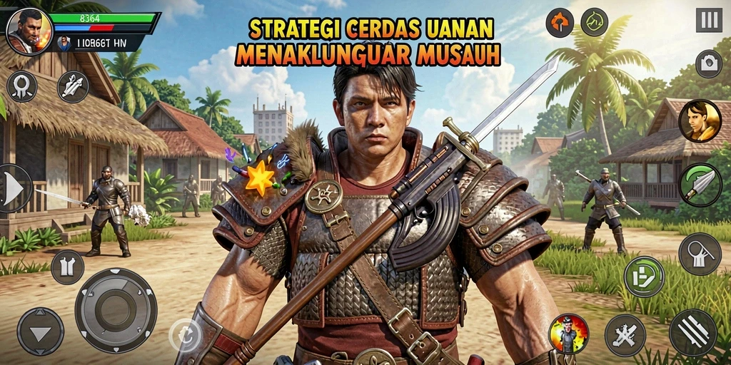 Tangkapan layar 8364 menampilkan aksi strategis yang seru dan mendebarkan.