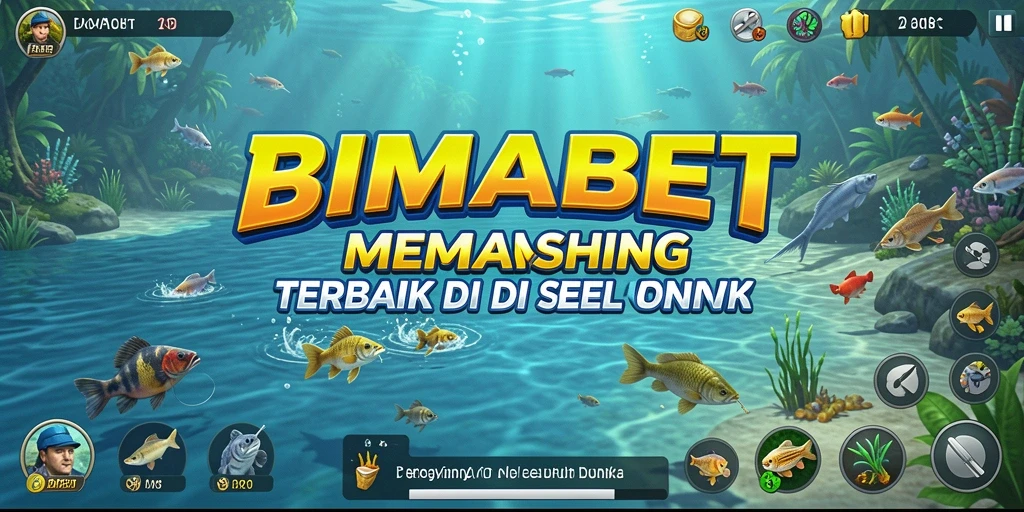 Menampilkan gameplay BIMABET dengan pengalaman memancing yang menarik.