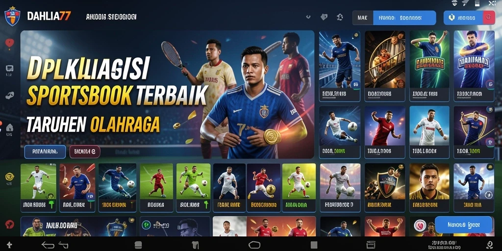 Tampilan gameplay menarik dari aplikasi DAHLIA77 di smartphone.