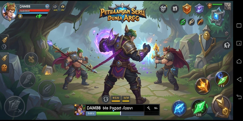 Tangkap momen seru dalam pertarungan ARPG di DAM88.