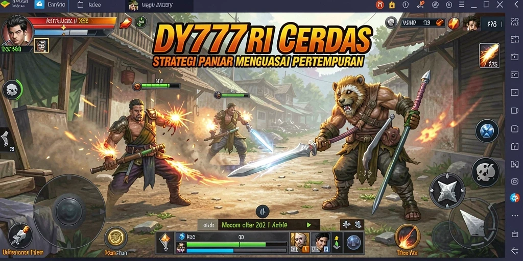 Tampilan gameplay DY777 yang mendebarkan dan penuh strategi.
