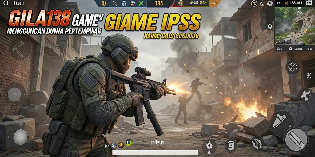 Tampilan gameplay seru dari GILA138 dengan aksi FPS yang mendebarkan.