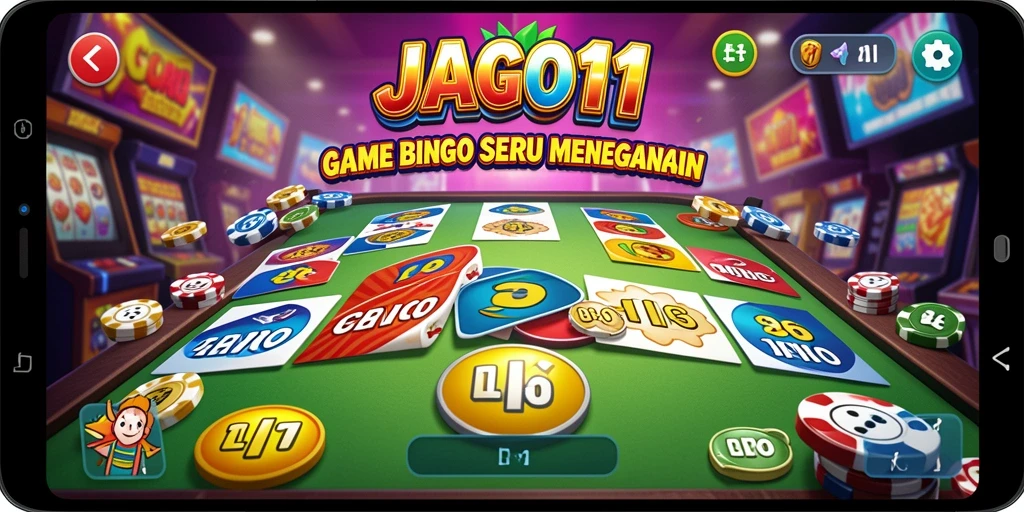 Tampilan gameplay Bingo seru dan menarik di JAGO11.