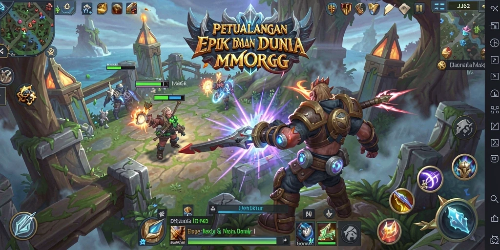 Gameplay seru di <strong>JJ62</strong> dengan petualangan dan pertempuran epik.