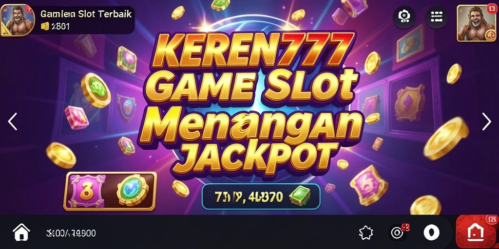 Tampilan gameplay menarik di KEREN777 dengan berbagai opsi Slot.