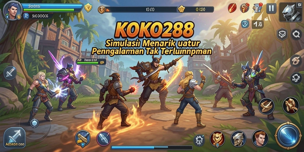 Tangkapan layar gameplay KOKO288 yang menarik dan interaktif.