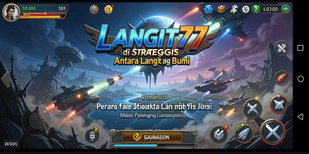 Gambaran gameplay mendebarkan di LANGIT77, penuhi tantangan strategi.