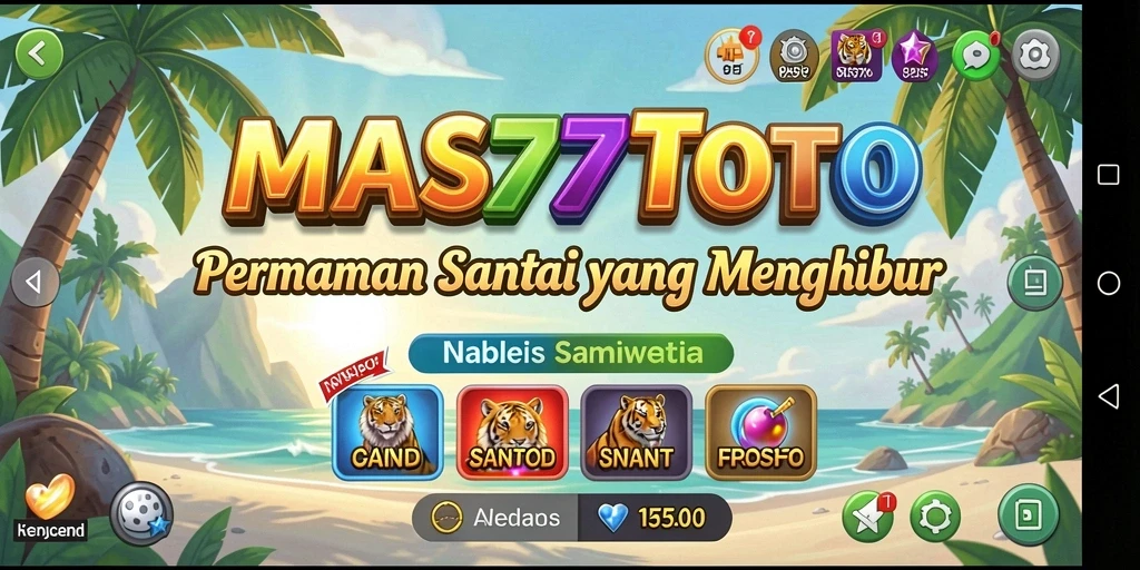 Tangkapan layar menampilkan gameplay MAS77TOTO yang penuh warna dan mengasyikkan.