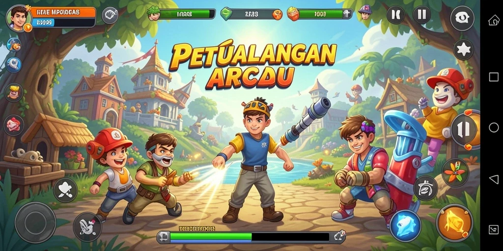 Tampilan gameplay MPO08 yang menegangkan dan penuh warna.