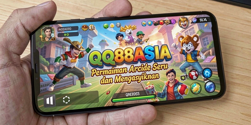 Gameplay QQ88ASIA yang menarik dan seru dalam permainan Arcade.