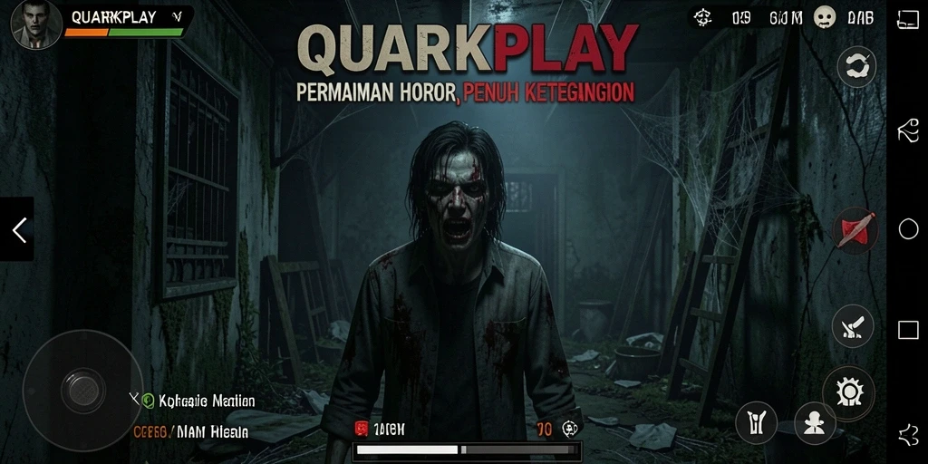 Tampilkan gameplay seram dan mencekam dari QUARKPLAY.