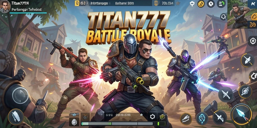 Gameplay seru dan intens di TITAN777 yang menggugah adrenalin.