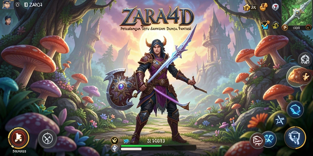 Screenshot gameplay ZARA4D menampilkan aksi seru dalam petualangan epik.